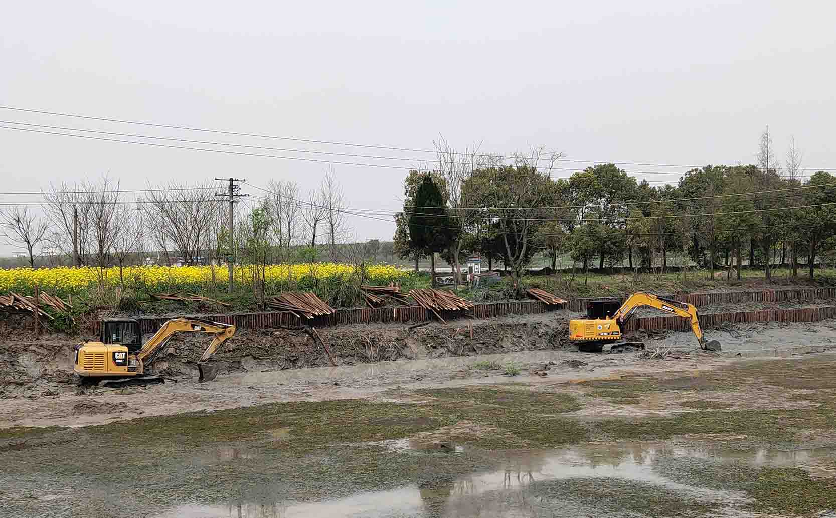 江苏镜湖区方村街道斗村水系综合治理项目